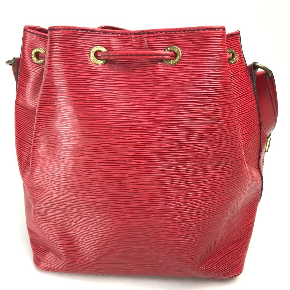 Louis Vuitton Shoulder Epi One Bag Castilian Red Hobo Leather